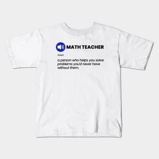 Funny Math Joke Kids T-Shirt